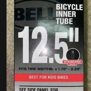 Bell Bicycle Inner Tube 12.5" x 1.75 - 2.25 Tire Child Kids Bike 12 1/2
